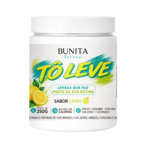 TÔ LEVE Detox em Pó 250g – Sabor Limão